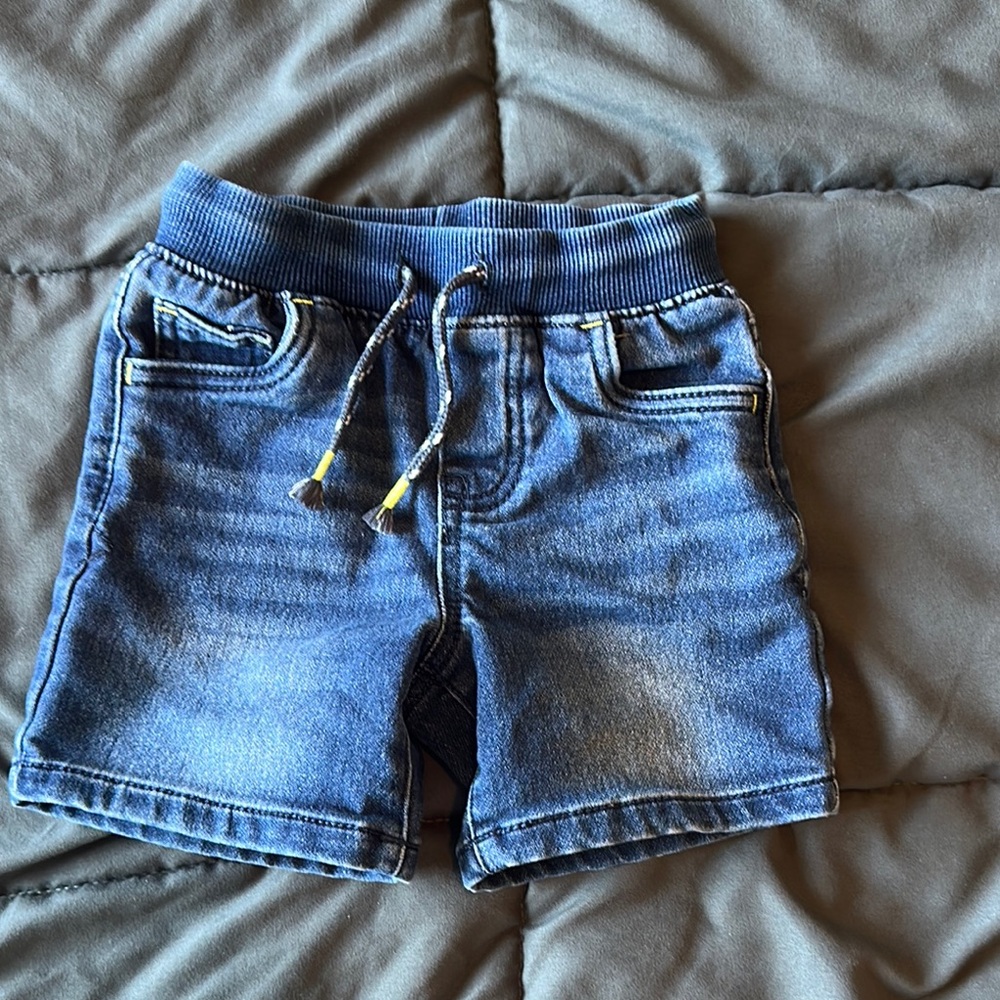 Cat‎ & Jack Blue Elastic Waist Shorts